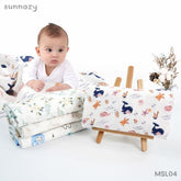Baby Elephant Muslin Sheet